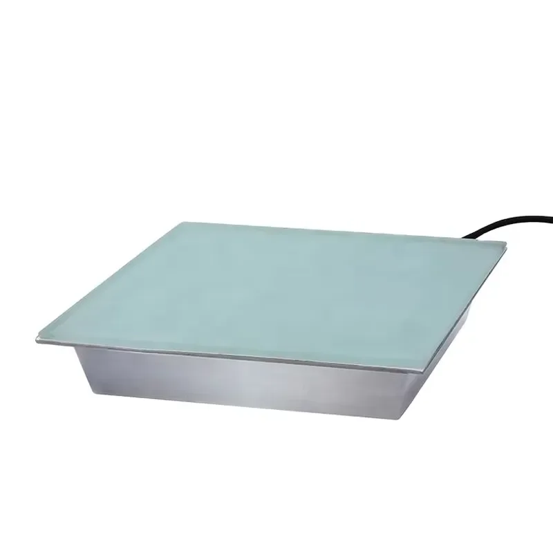 Custom Rhombus Rectangular Marble IP67 LED Landscape Square Floor Tile Light