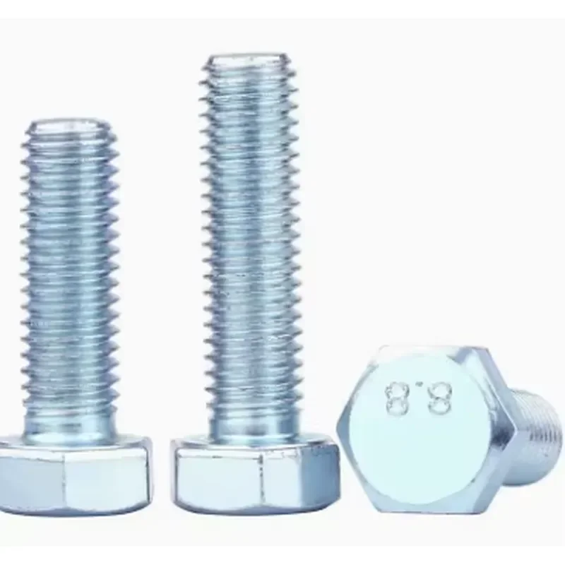 Flat Head Steel Bolt Class 8.8 Class 8.8 Steel Bolt with Black Oxide/Nickel/Chrome Plated Finish Flat Head UNC Thread