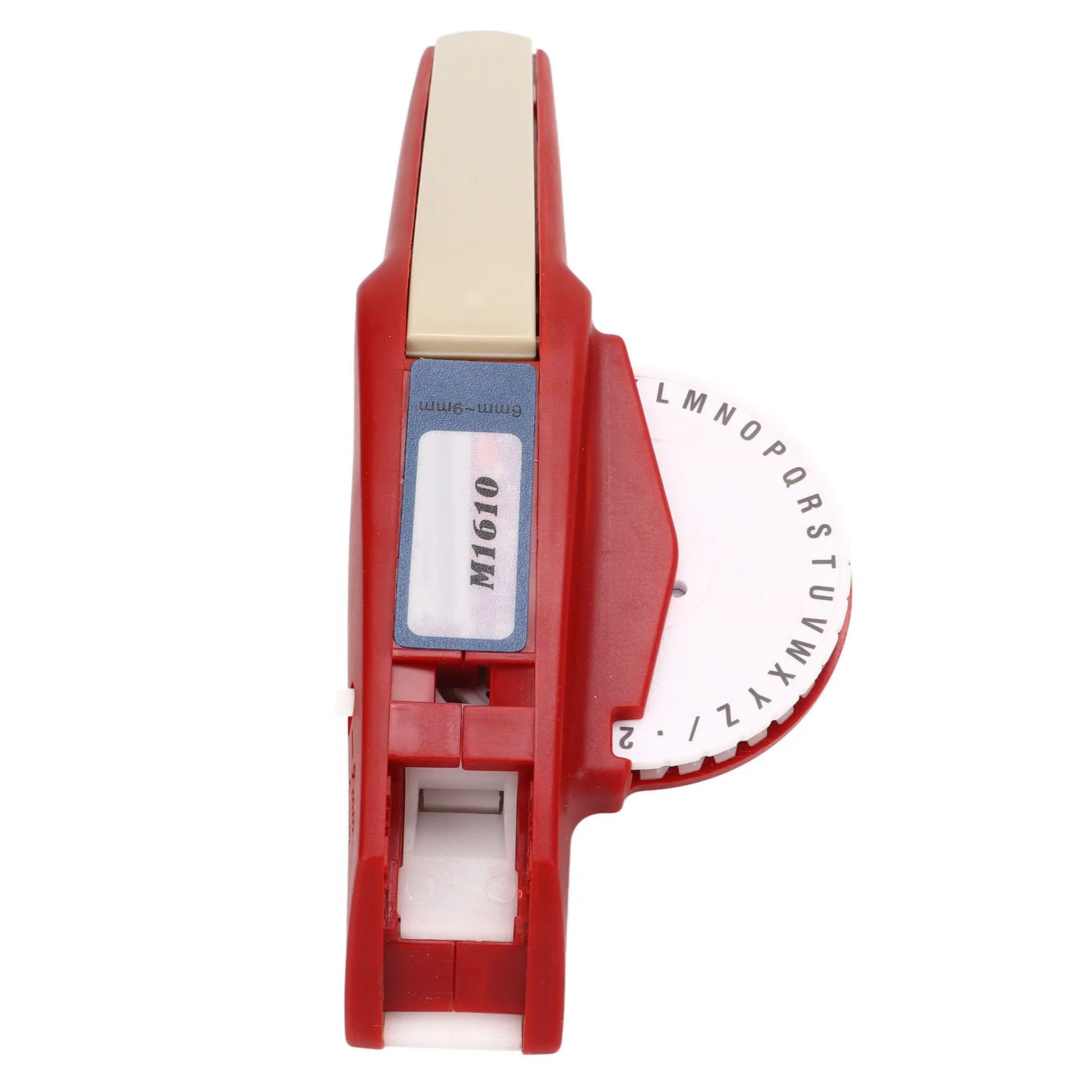 3D Embossing Embossing Label Maker Manual Raised Lettering Label Embossing Machine ABS Handheld Manual Label Maker Coding Use