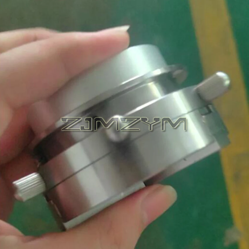 Auto Lock Rotary Attachment D69 Chuck CNC Router mesin ukiran Laser Rotary Axis Chuck untuk cincin gelang menandai perhiasan