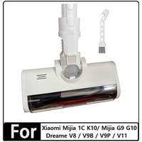 For Xiaomi K10/G10 Xiaomi 1C/ Dreame V8/V9B/V9P/V11/G9 Vacuum Cleaner Electric Floor Brush Head LED Light Cleaning Brush