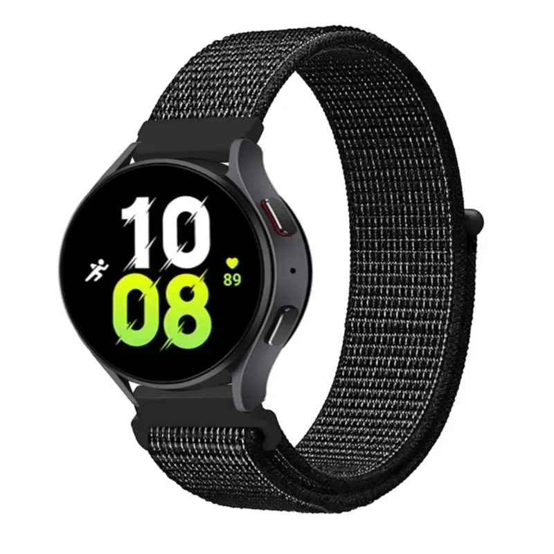 Nylonschlaufe für Samsung Galaxy Watch 7 6 5 Pro/4/classic Frontier/Active 2 Sportarmband Huawei Watch GT 5-4-3-2 22 mm 20 mm Armband