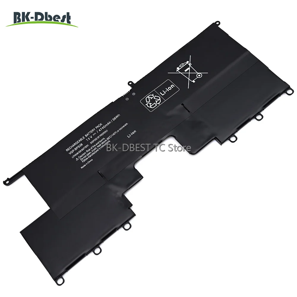 Imagem -03 - Bateria do Portátil para Série Sony Bk-dbest Vgp-bps38 Svp13 Pro11 Pro13 Série Svp1322bpxb Svp1322dcxs Svp132a1cl