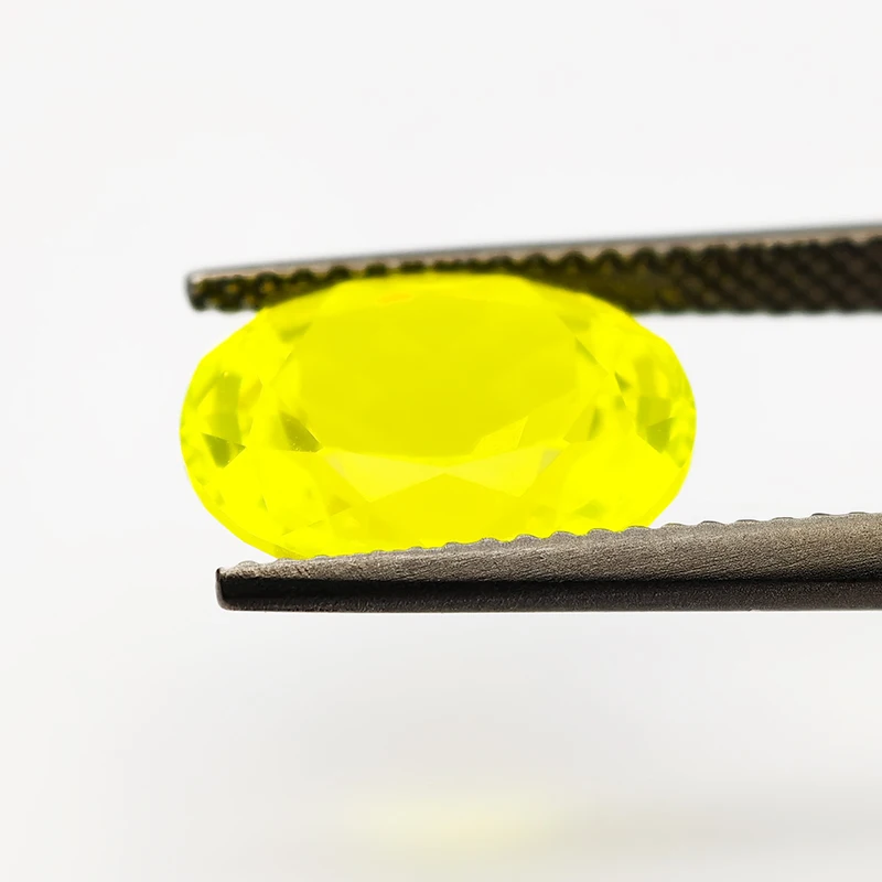 

Новый Goldenrod цвет Yttrium алюминиевый гранат свободный драгоценный камень лабораторные бриллианты овальной огранки YAG камни для изготовления ювелирных изделий