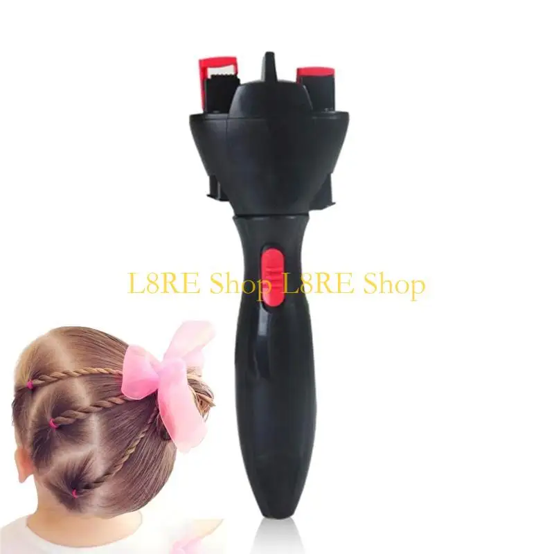 L8RE Capelli portatili intrecciati per capelli Electric Automatico Styling Hair Braider Women Wear Styling Tools