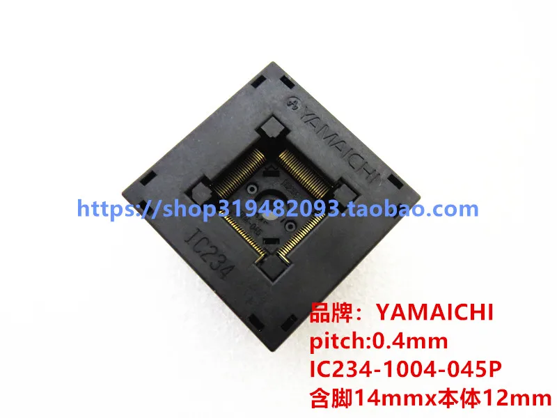 

LQFP128/DIP PIC32MX795F512L Pitch 0.4mm IC234-1004-045P-2 Test seat test bench test socket programming seat