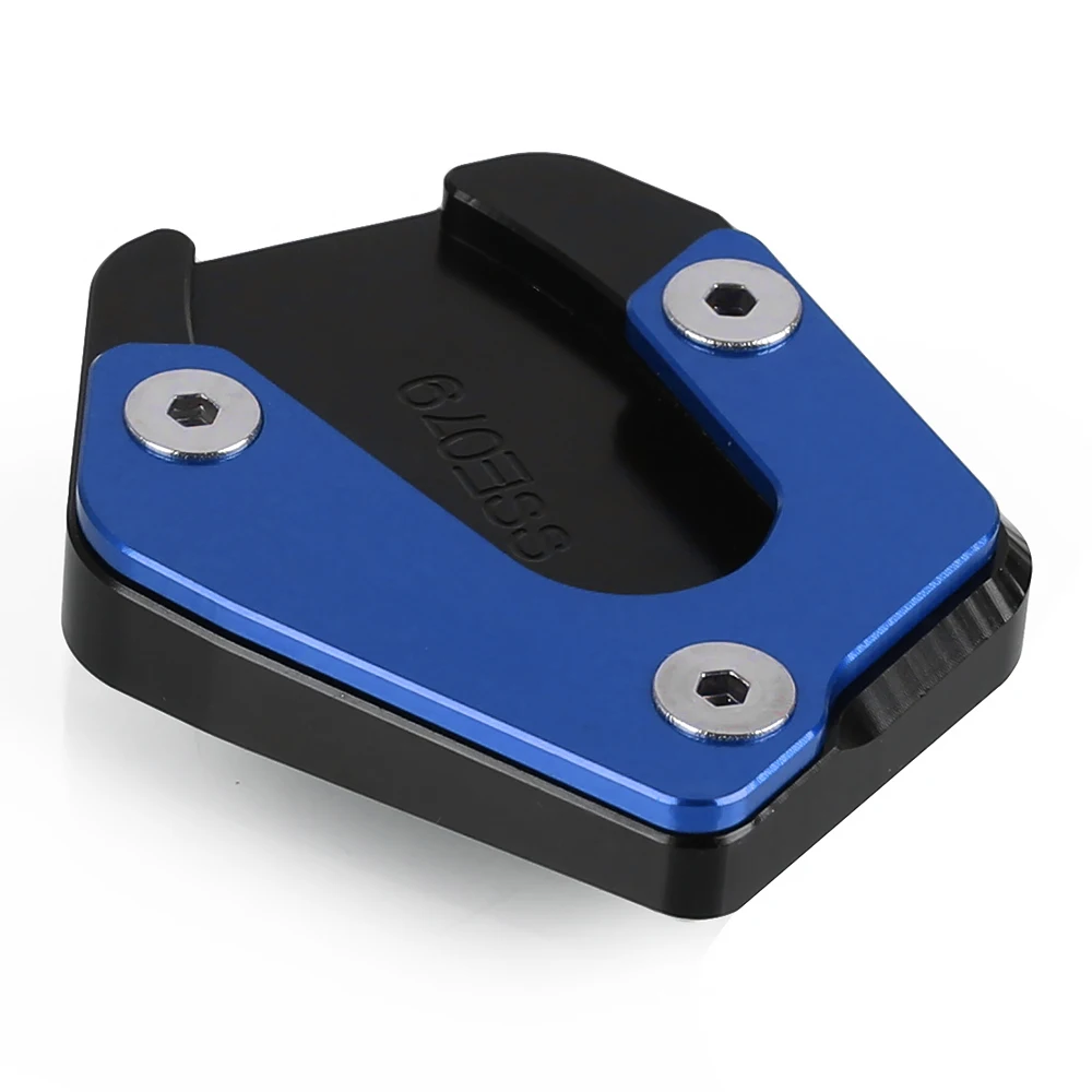 สําหรับ YAMAHA YZF R15 R15 V3 2017-2020 YZF R15M V4 2021-2023 Kickstand แผ่นขยายรถจักรยานยนต์ Side Stand ขยายเท้า Pad Part