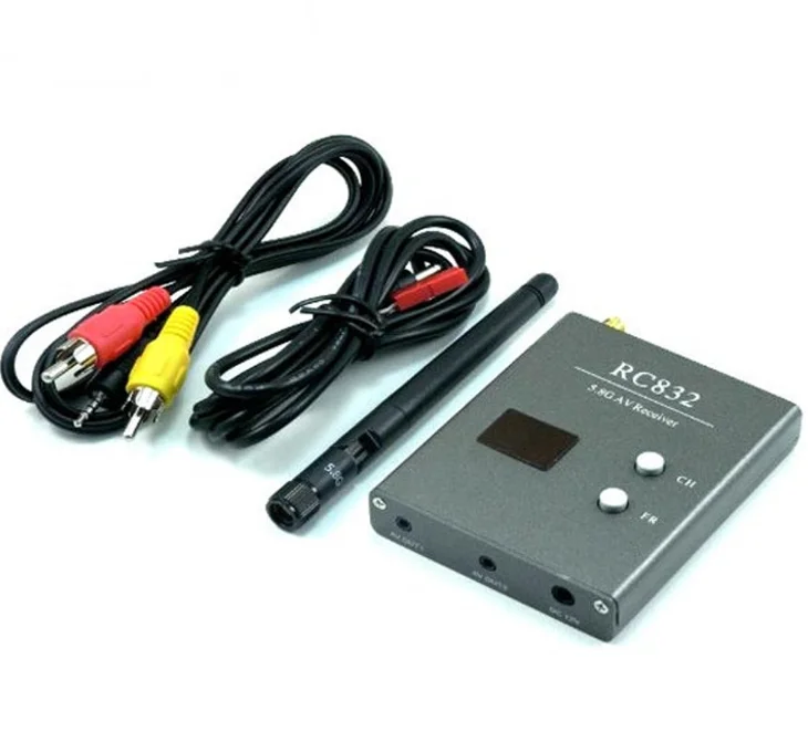 RC832 RC805 305 upgrade wireless FPV SKY 32S 5.8G video image transmission receiver