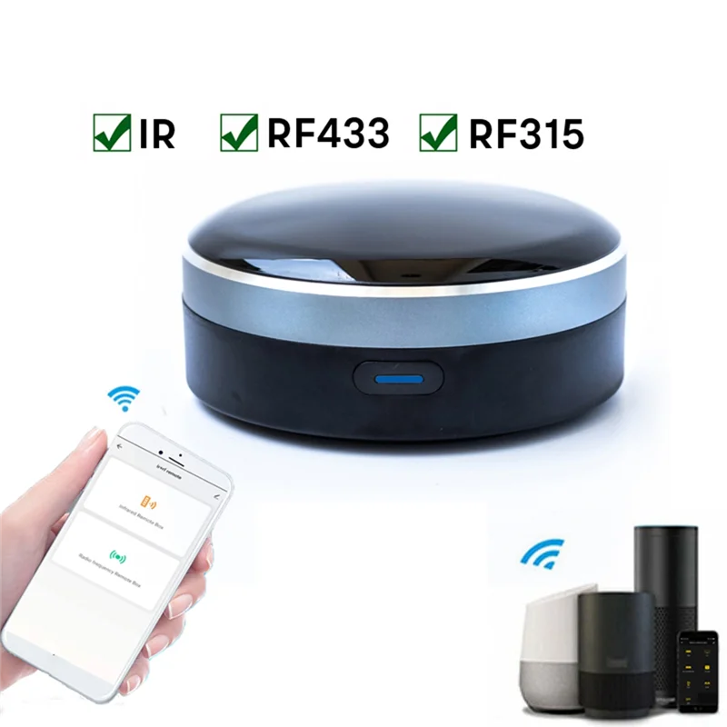 A73E-Tuya RF Universal Remote Control For TV AC Curtain Roller Shutter Works Siri Alexa Google Home Smart Home Controller