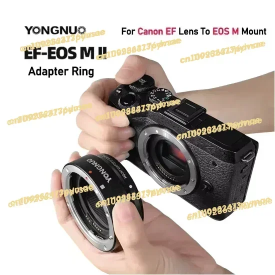 2025 New YONGNUO EFE.OSM II Auto Focus Lens Adapter Ring for Canon forEOS EF/EF-S Mount Lens to M EF-M M2 M3 M5 M6 M10 M50 M100