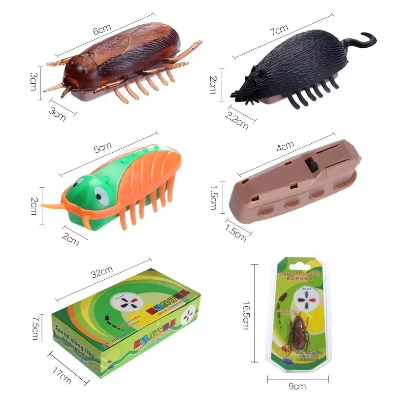 New Pet Toys for Cat and Puppy, Funny Crawling Cockroach Toys for Pet, Juguetes Para Gatos