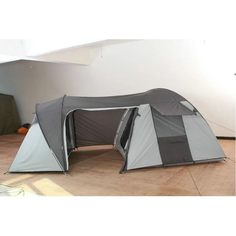 

Tent family, multi-person outdoor awning folding rain and sun protection