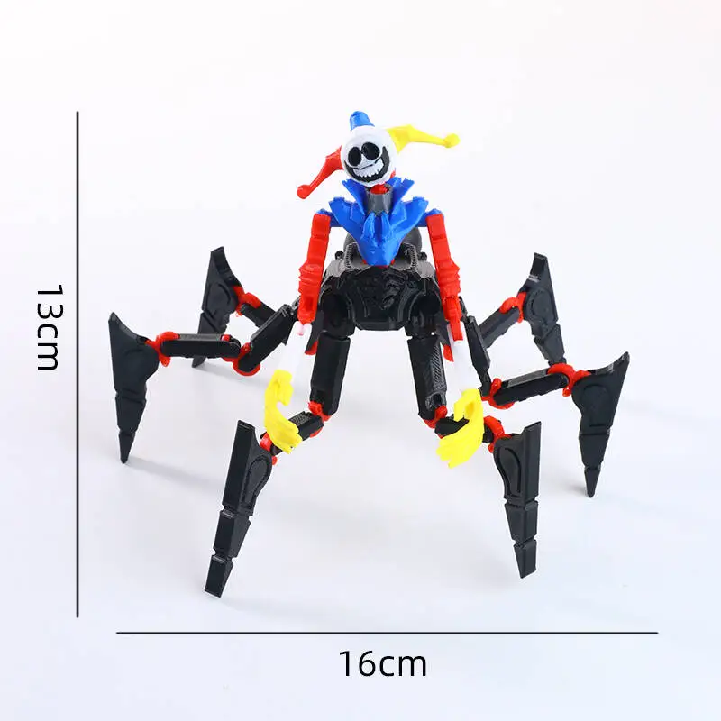 3D Printed Horror Monster Action Figure Movable Joints Desktop Ornament Stress Relief Toy Gift for Game Fans image 5