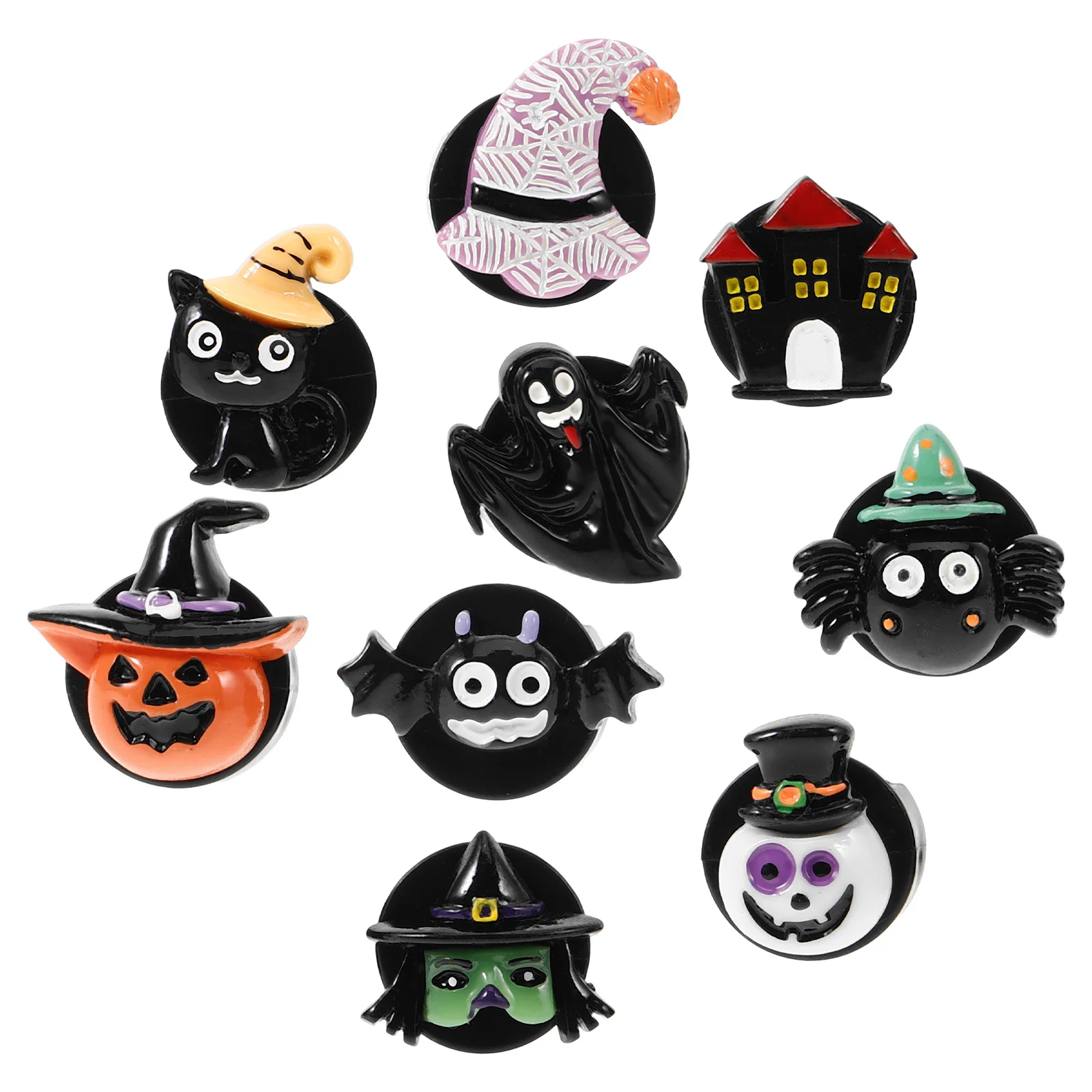 

9Pcs Halloween Pumpkin Car Air Vent Perfume Clip Long-Lasting Fragrance Car Air Freshener Vent Clip Decoration