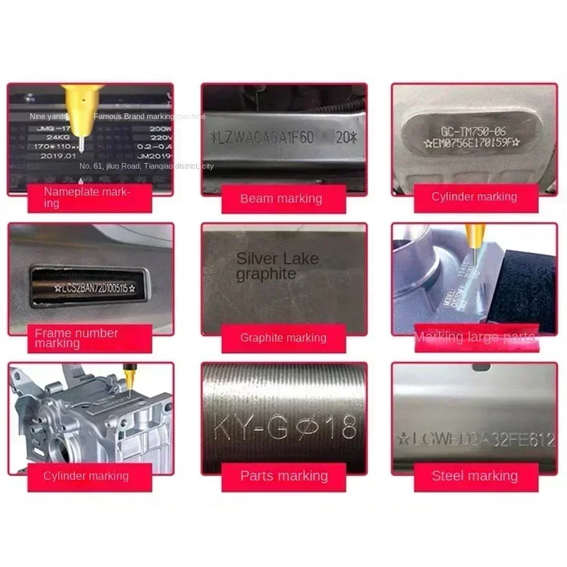 

Портативный пневматический точечный маркировочный станок для VIN-кодов (170*110 мм) и номеров рамы/шасси