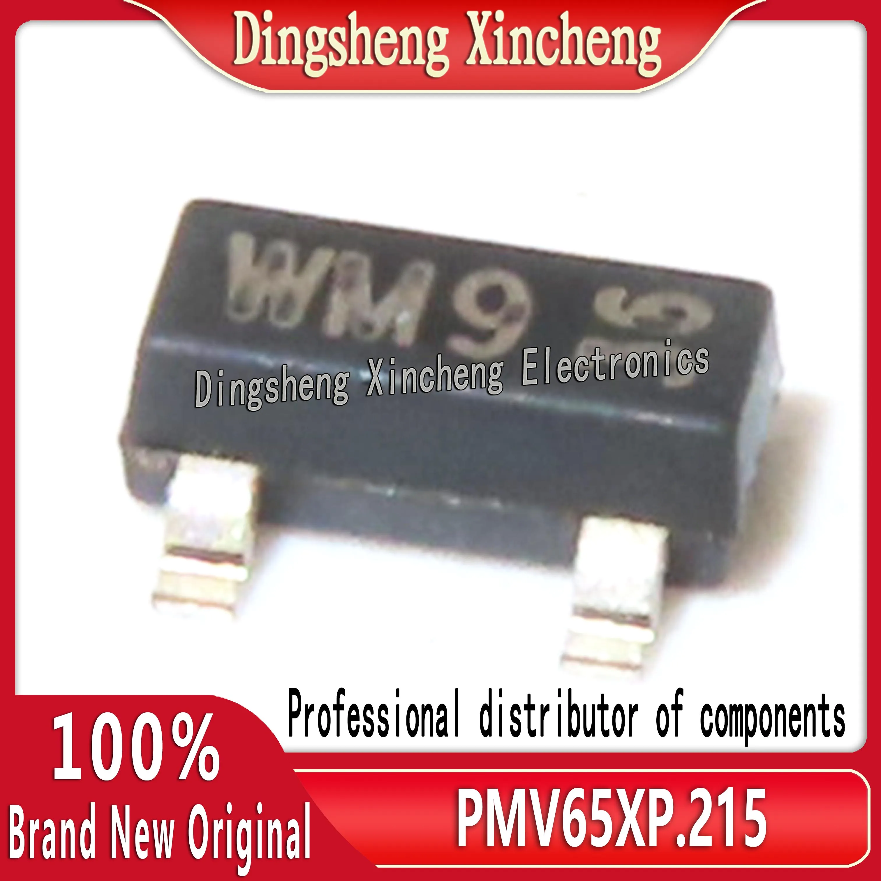 New original PMV65XP, 215 silk screen WM9 SOT-23 P channel chip MOSFET can be paired with a single order