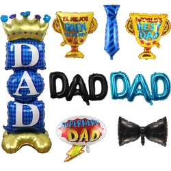 Father's Day Theme Party Decoration Tie Beard Trophy Aluminum Film Balloon Bset Dad Balloon
