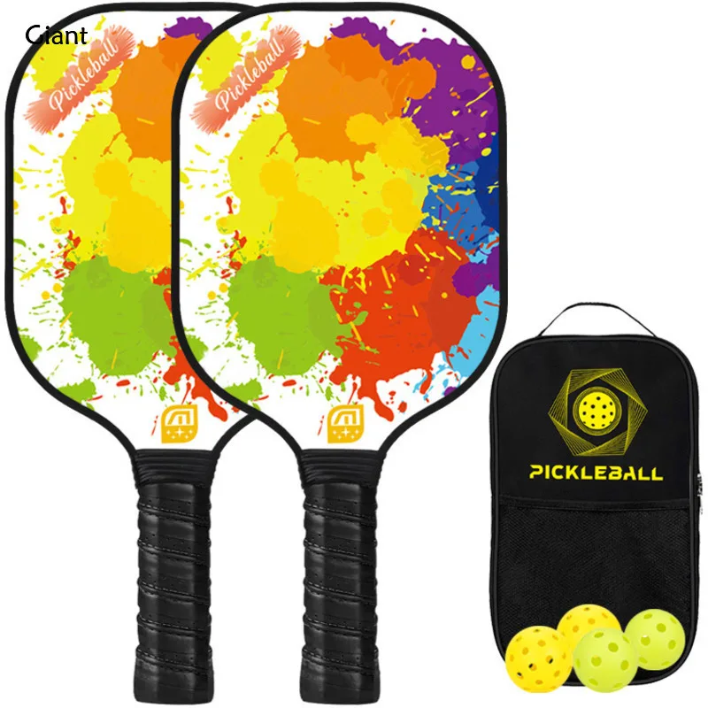 

Pickle Ball Set Carbon Fiber Pickleball Paddle Brand Good Quality with Thickened Board Racket for Outdoor Sports Court Portable