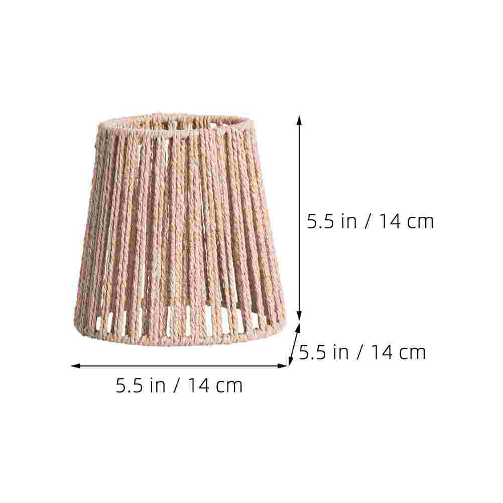 Rope Lampshade Lampshades for Ceiling Rustic Decoration Light Cover