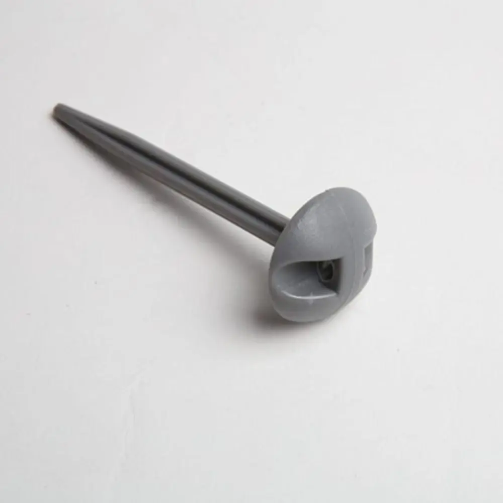 10pcs Mushroom Domed Carpet Pegs Hot Sale 95mm Plastic Tent Pegs Grey Garden Nails Tent