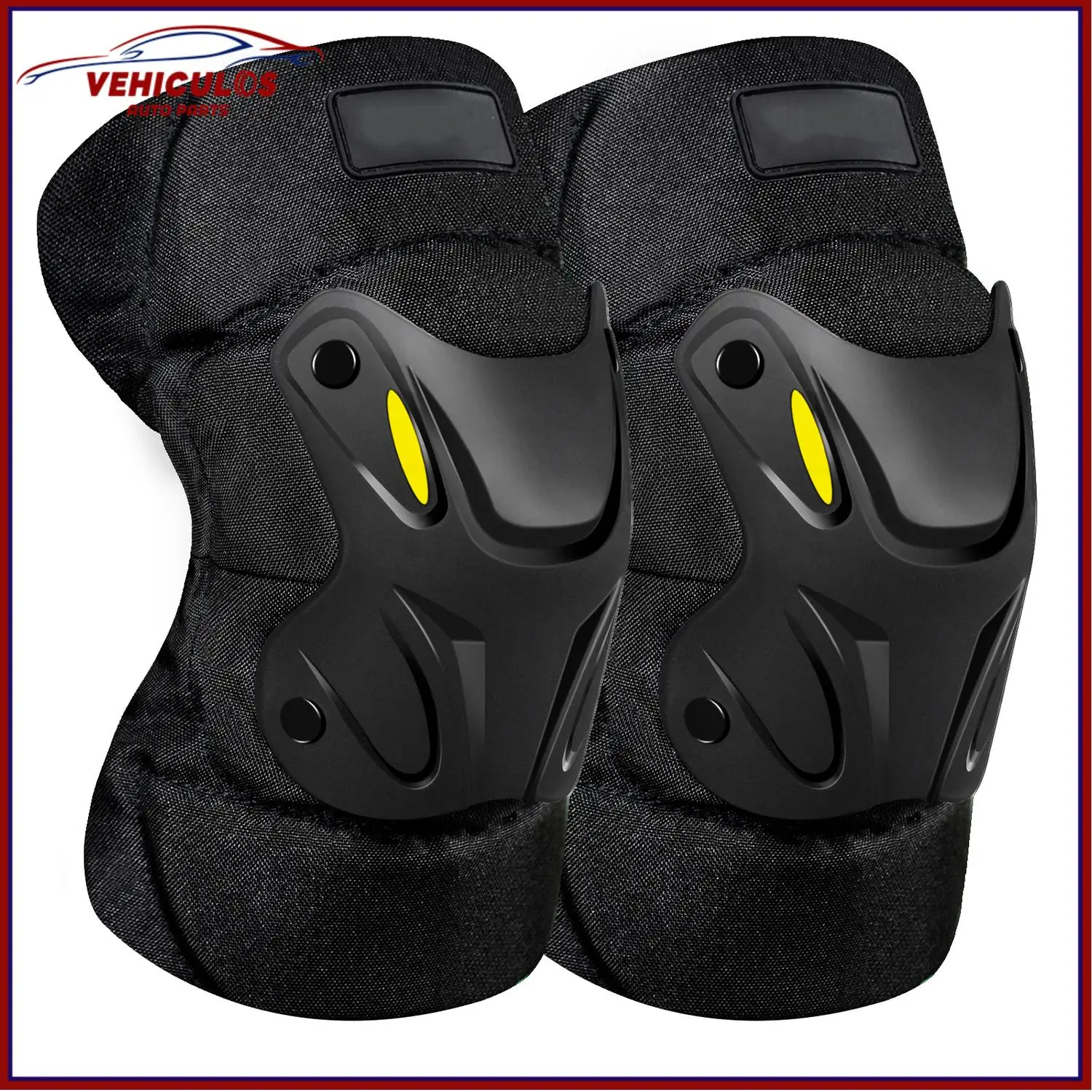 

VEHICULOS 2pcs Sports Short Cycling Outdoor Anti Fall Elbow Protection Velcro Style For 12V Car Motorcycle ATV RV SUV Boat Yacht