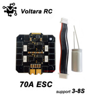 VOLTARA Voltara 70A ESC DSHOT 150/300/600/1200/2400 Support 3S-8S battery 5v-40v For RC FPV Racing Freestyle Long Range Drones