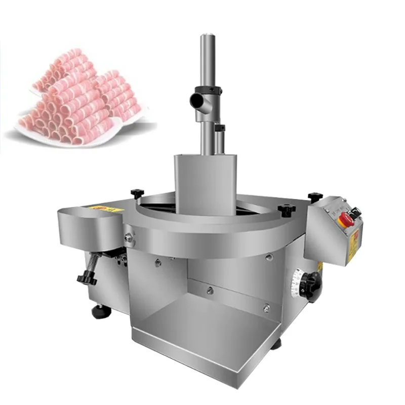 

Commercial Meat Slicer Stainless Steel Electric High-Power Fresh Meat Cutting Machine