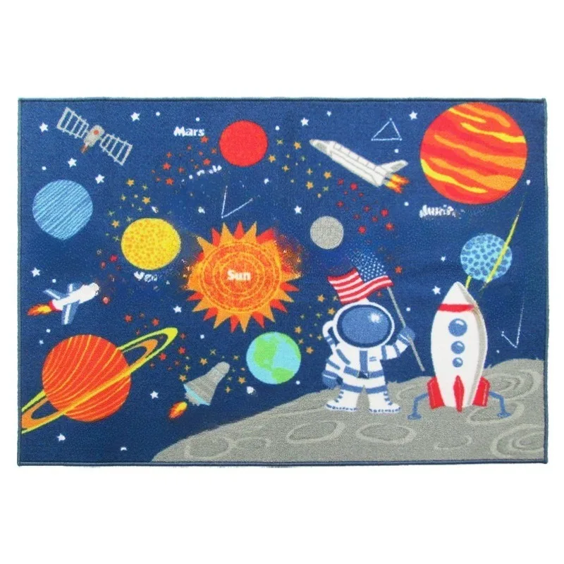

Carpet Children, Cartoon Planet Children's Room Bedside Blanket