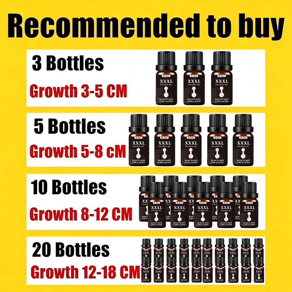 XXXL Penis Permanent Thickening Growth Man Massage Enlargement Oils Cock Erection Enhance Big Dick Enlarge Liquid Men Enlargeme view 2