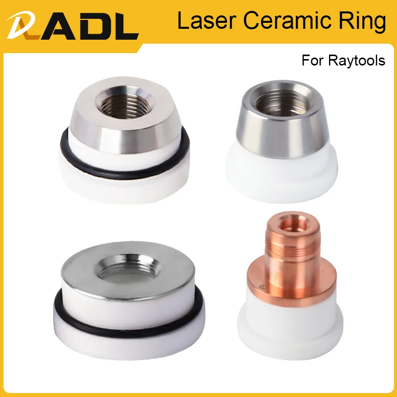 ADL Laser Ceramic Body Raytools Original Connector For Fiber Laser Cutting Head BT240 O.D.32mm Empower Nozzle Holder Ring Parts