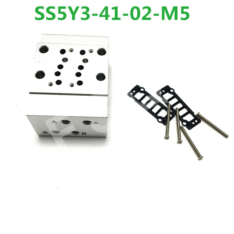 Detalle 4 de Electroválvula Accessories SS5Y3-41-02-04-05-07-M5-C4-C6 SS5Y7-20-03-04-05-06-08-10 SS5Y7-42-5-02 SS5Y5-20-03-00F-Q Solenoid valve base Otras válvulas