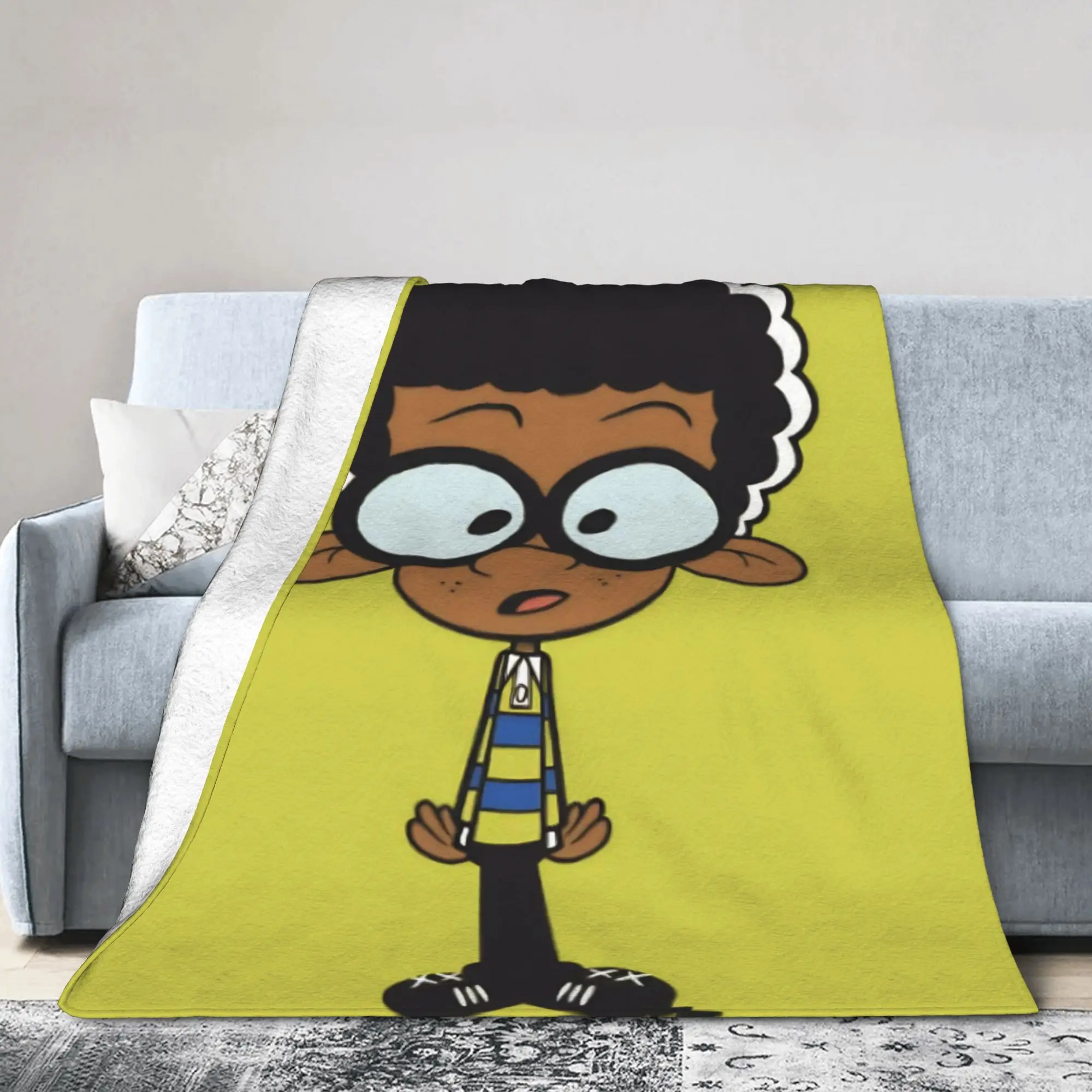 The Louds Houss  Stuff Blankets Soft Coral Fleece Plush  Throw Blankets Comfortable Bedspread