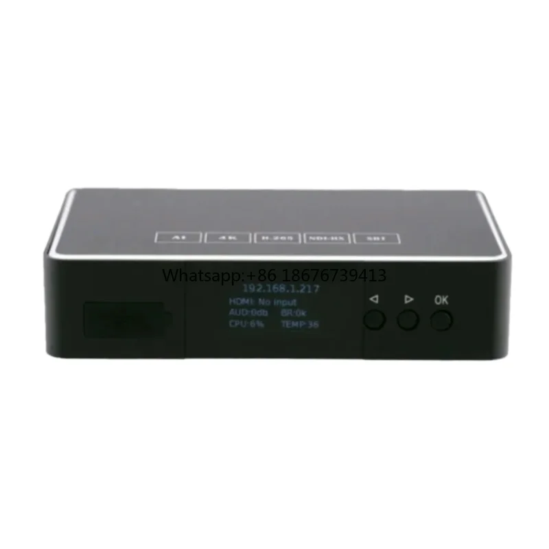 Hot Seller Link Pi ENC1-V3 Encoder NDIDecoder 4K1080P SRT RTSP/RTMP/HTTP/HLS 8GB EMmc Live Broadcast Decoding MultiProtocol
