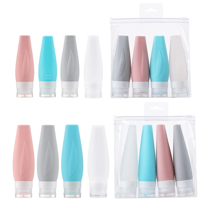 

Reusable Travel Bottles Cosmetic Toiletry Container for Shampoo Liquids Gel Dropshipping