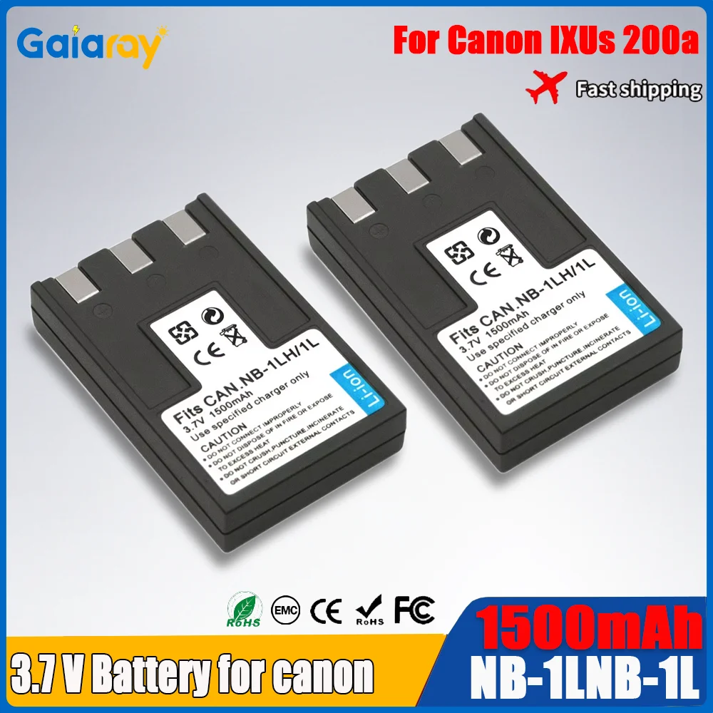 1-5Pcs NB-1L NB-1LH… - image