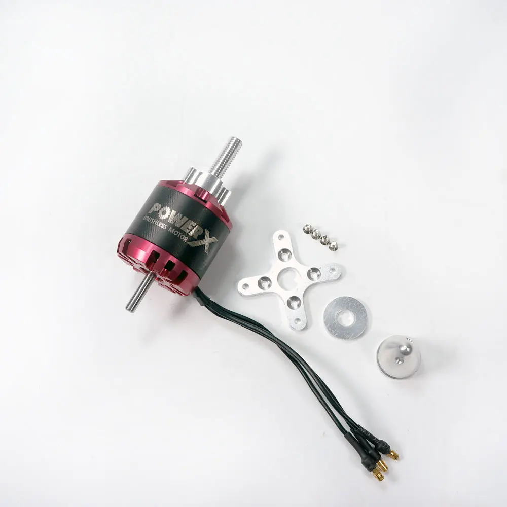 

AEORC Power-X MC3520 710KV Brushless Motor with Mounting Accessories for RC Fixed Wing Planes, Helicopters, Drones, Quadcopters