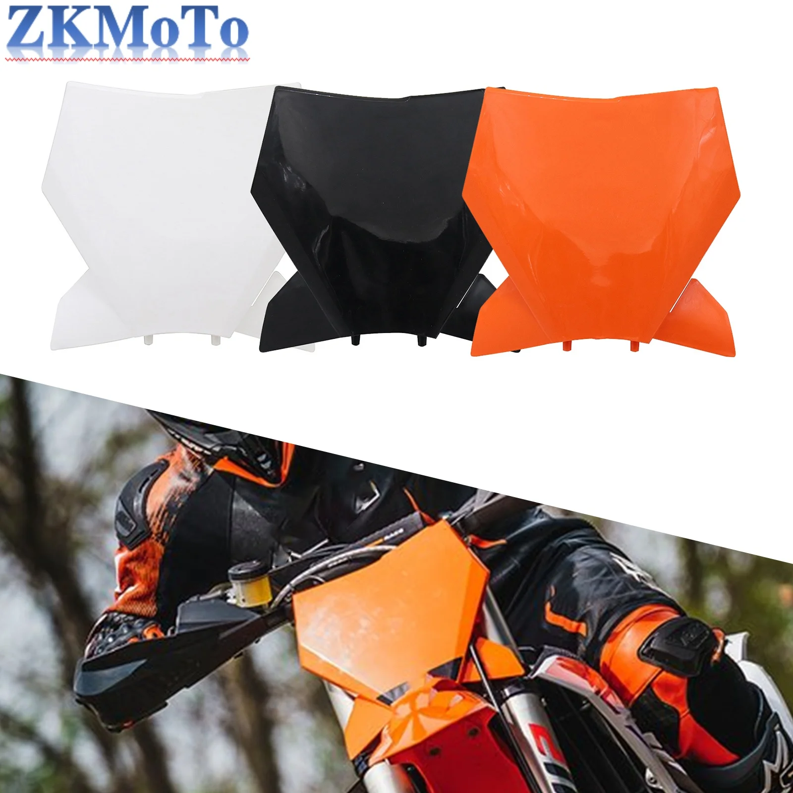 

Передняя крышка номерного знака для мотокросса для KTM EXC150 EXC250 EXC300 EXC EXCF SX SXF XC XCF XCW XCFW 125 250 300 350 450 2023-2025