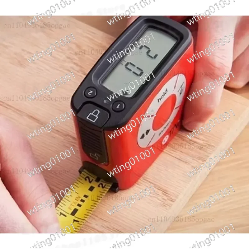 for 16ft Digital Steel Tape Measure 5m High Precision Electronic Ruler 3m Auto Locking Measuring Tool with LCD Display