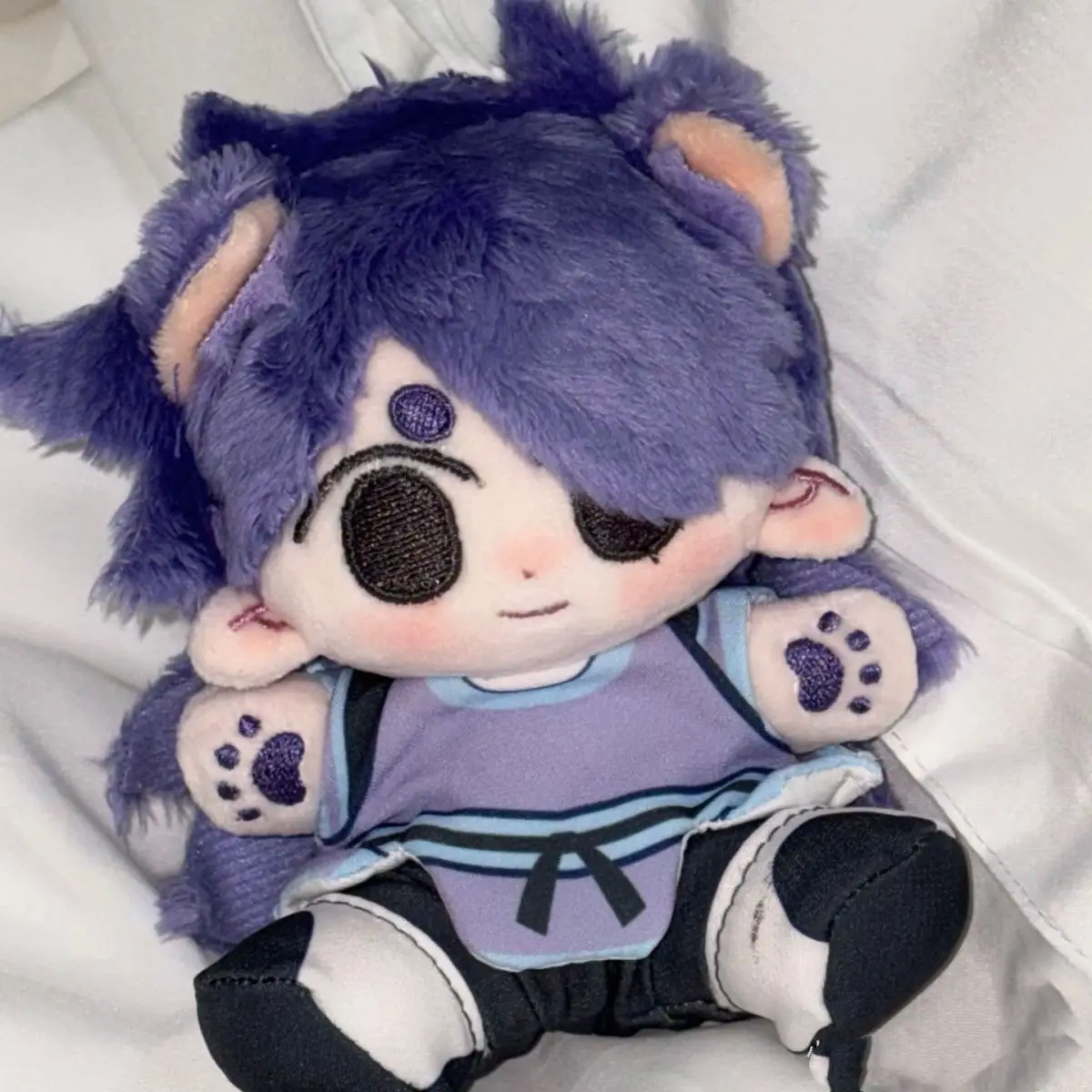

Stuffed 20cm Anime Game The Legend of Hei 2 Feng Xi Cartoon Plush Doll Toy COS Dress-up Children Adults Collectible Cotton Gifts