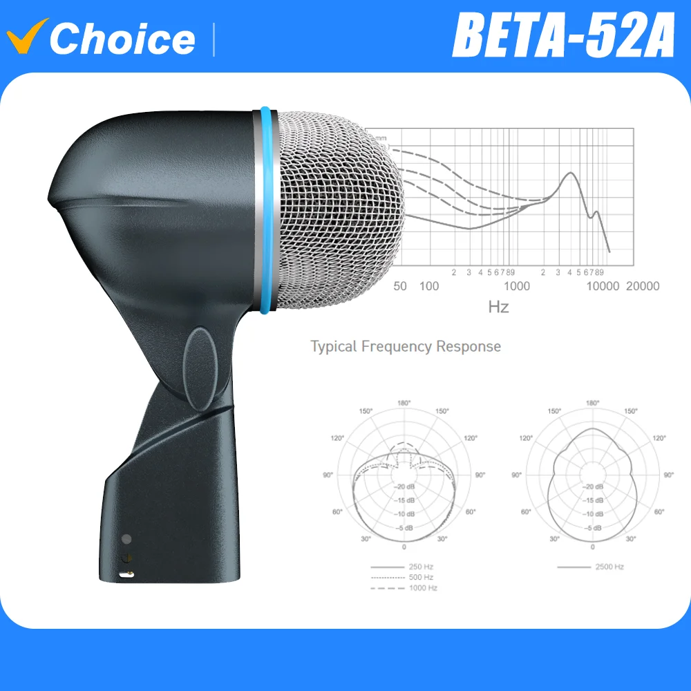 tavosop-beta52a-beta52-drum-microphone-dynamic-bass-snare-drum-metal-body-for-drum-vocal-band-dj-stage-close-miking