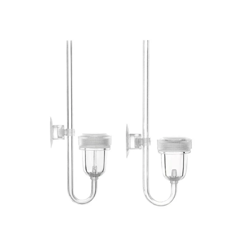 

AQUAPRO CO2 Diffuser for Planted Aquarium - Acrylic Bubble Diffuser with Ceramic Disc - Fine Mist CO2 Dissolver-Silent Operation