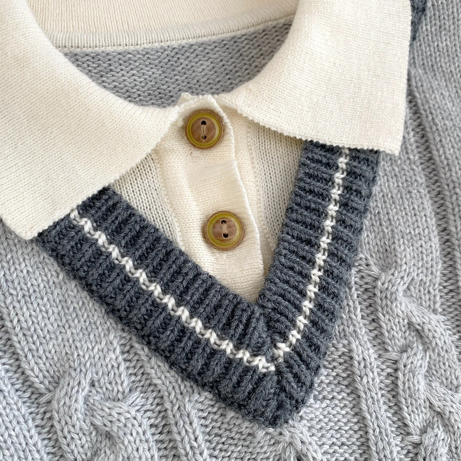 0-24M Newborn Kid Baby Sweater Boy Girl Knit Romper Winter Warm Clothes Long Sleeve Thick Bodysuit Cute Sweet Outfit