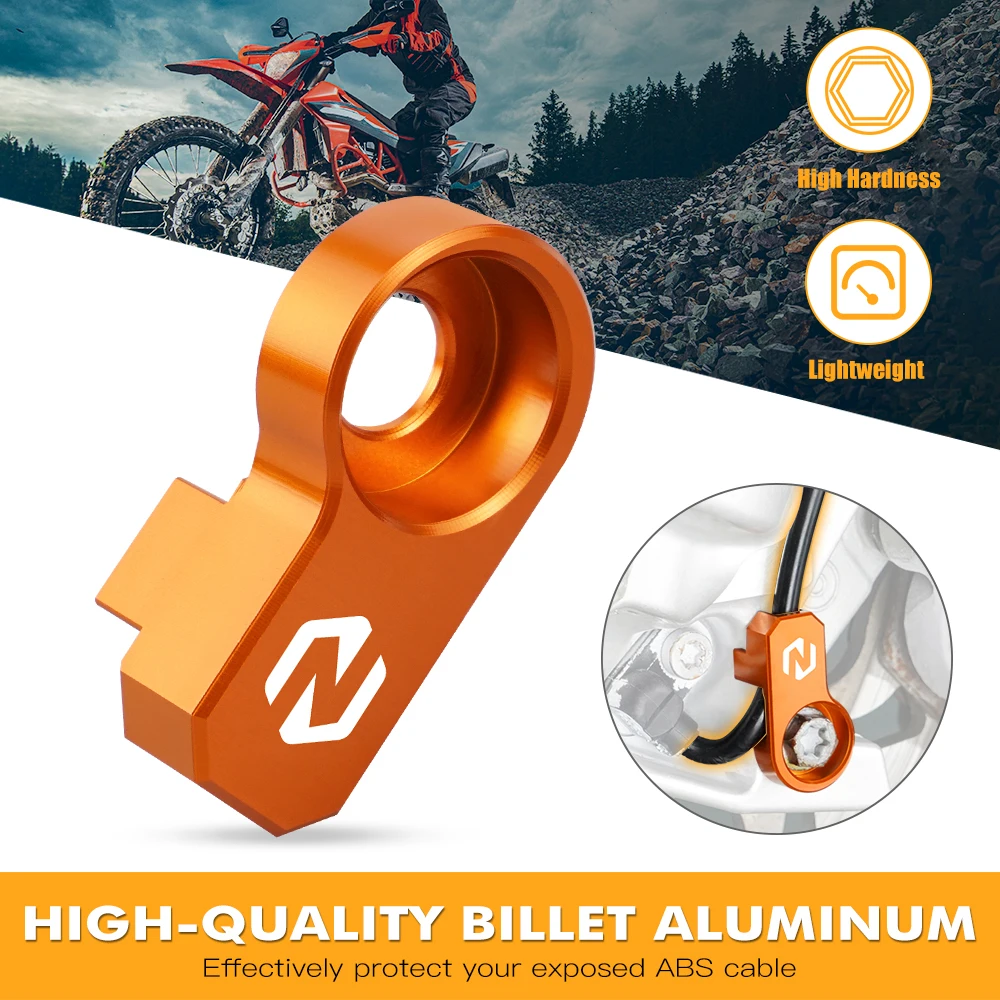 غطاء حماية كابل ABS أمامي للدراجة النارية لـ KTM 690 إندورو 690 إندورو R 2008-2018 2009 2010 2011 2012 2013 2014 2015 2016 2017