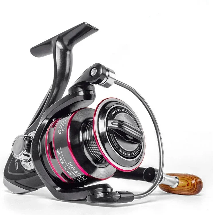 4.7:1 5.2:1 Telescopic Rotary Surf Casting Full Maximum Resistance Bait Machine Oem Power Handle Fly Fishing Reel