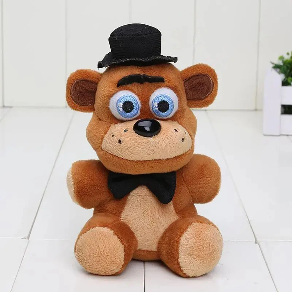 

New Hot Five Night At Freddy Fnaf Cute Plush Toys Game Doll Bonnie Bear Foxy Cartoon Stuffed Dolls Freddy Toys For Children Gift