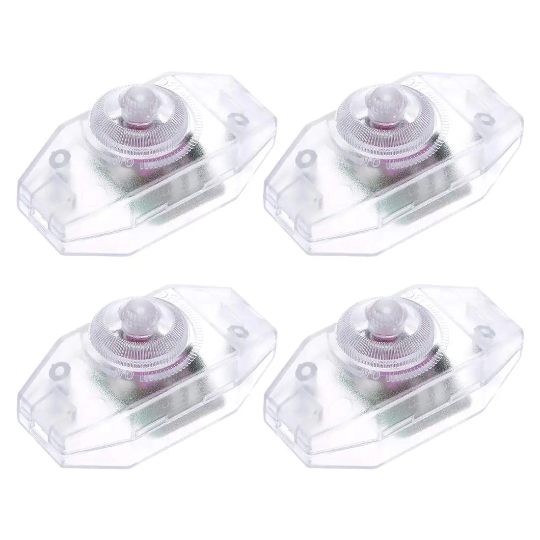 ロータリーコードスイッチ-ac-250v-2a-スライドコントロールランプ調光器-100ワット-クリーン（4個パック）