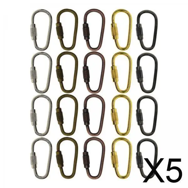 

Многофункциональный мини-карабин-брелок из стали: легкие зажимы для сумок, брелоков и браслетов