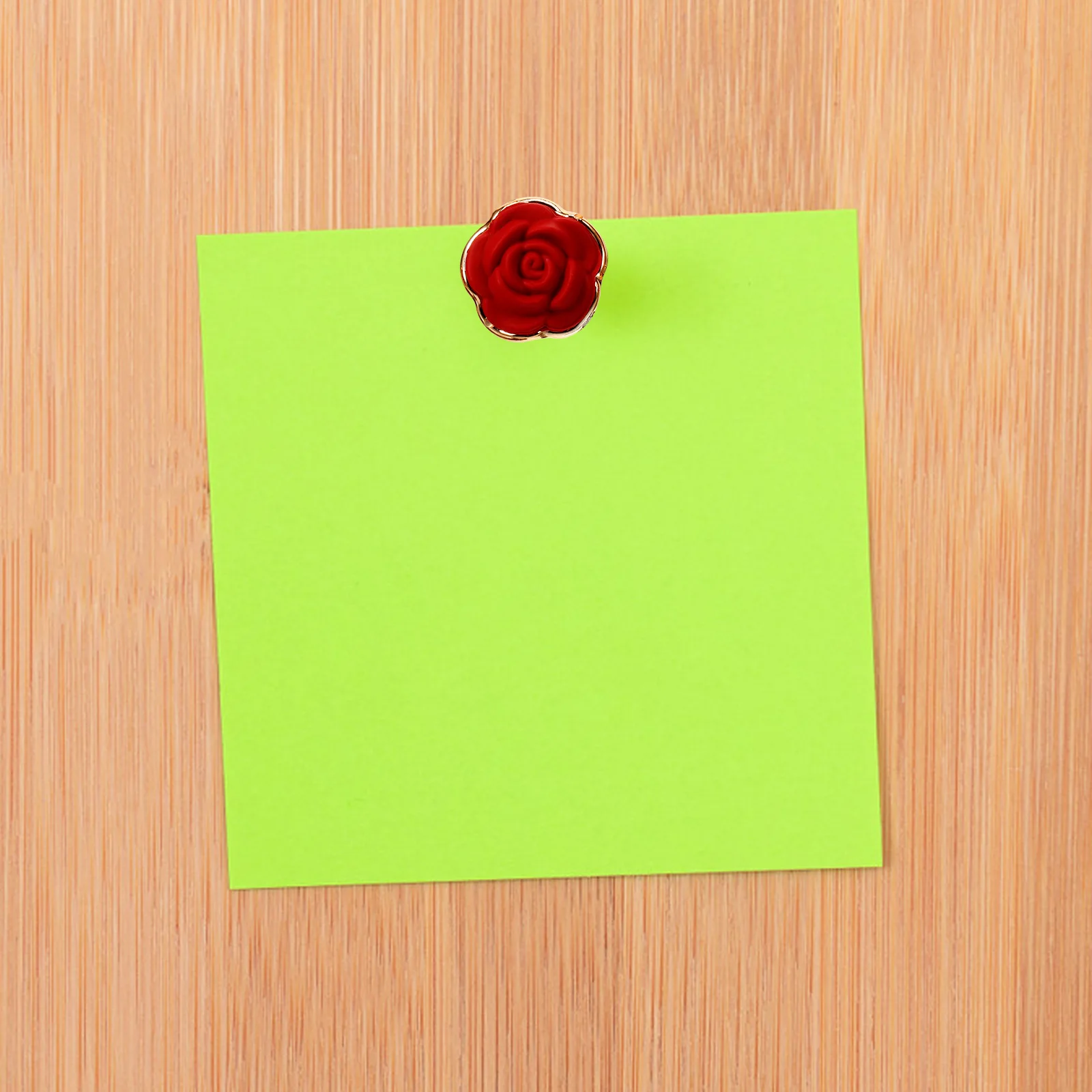

30pcs Red Thumb Tacks Push Pins Rose Shaped Daily Use Office Desk Accessories Map Supplies Poster Fixing Photo Wall Decoration