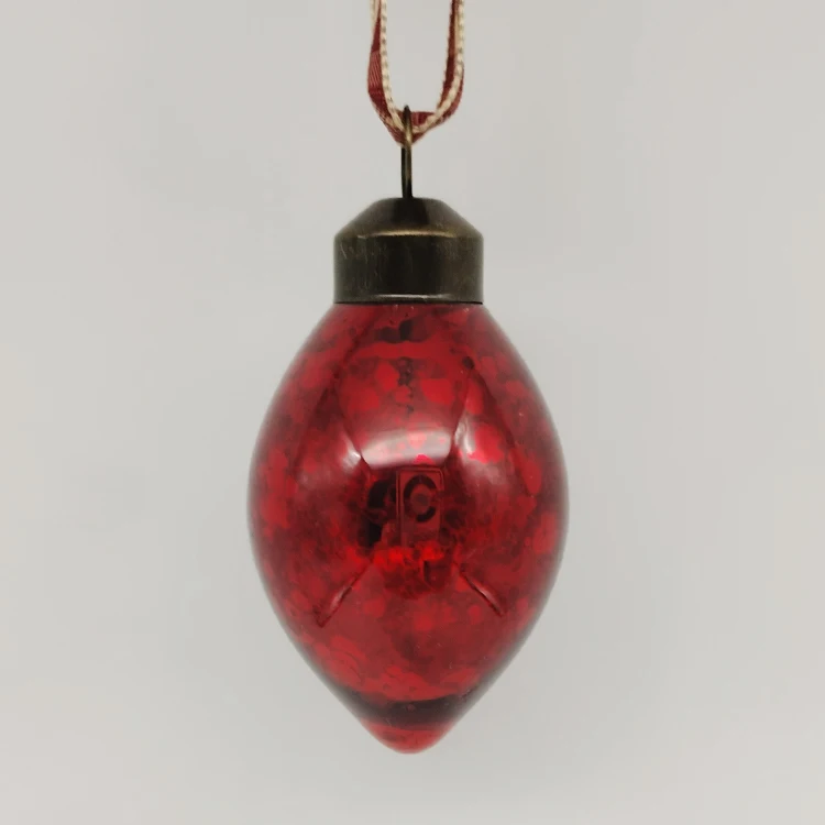Christmas tree decorations, glass ornaments