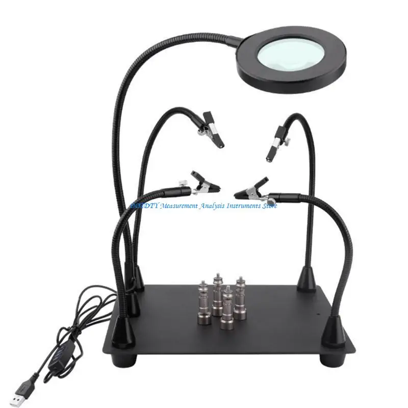 367D Precise Helping Hands Soldering Assistant Station For Engineers Hobbyists